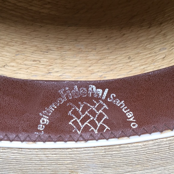 Legitimo FidePal Sahuayo short brim Mexican paper hat homburg style XL - Picture 11 of 16